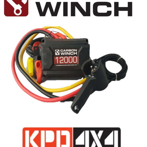 Carbon Winch 24 volt control box complete with wireless controller