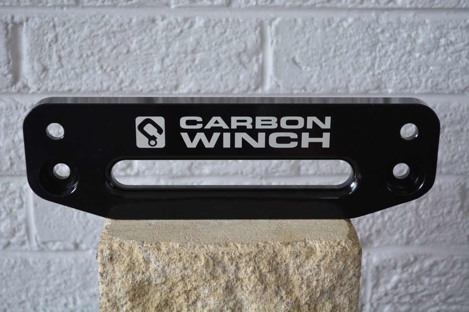 Carbon Winches Australia 20mm multifit Fairlead Black Anodised AUS4WD