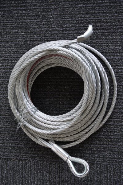 Steel Cable 24m x 10mm Carbon Winches Australia