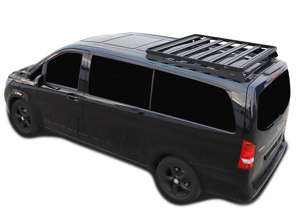 thumbnail image 2 of Chromemaster AIR-1 Roof Rack For Mercedes V-Class W447 (2014+) – Painted Black, 2-Bar Set, 75kg Load 2 of 4