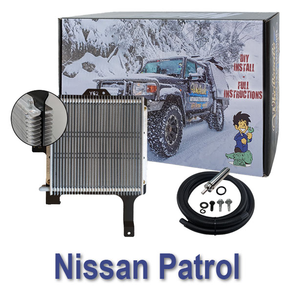 Heavy Duty Transmission Oil Cooler to Suit Nissan Patrol / Navara