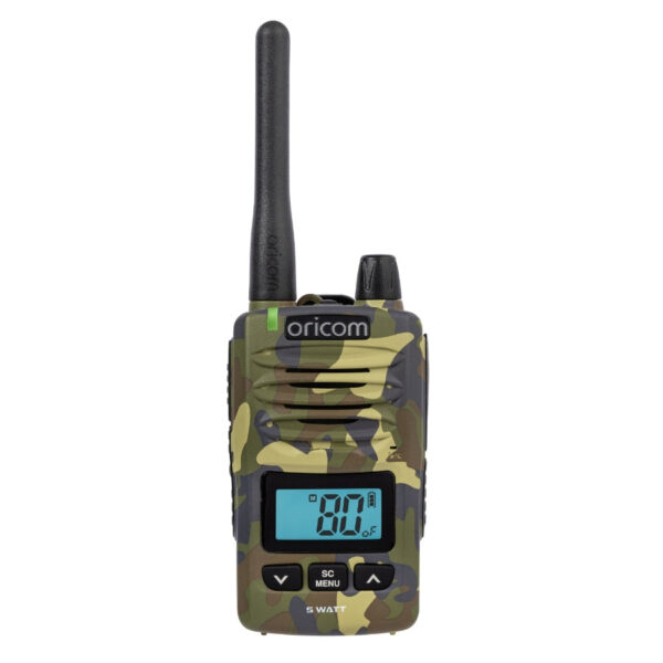 DTX600CAM camo waterproof handheld UHF CB radio